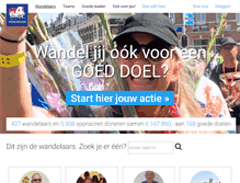 Tablet Screenshot of devierdaagsesponsorloop.nl